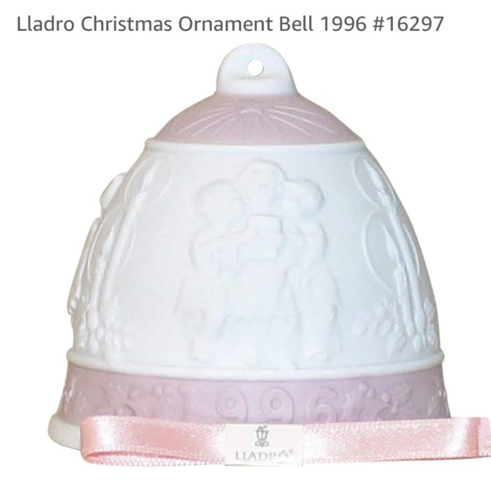 NEW 🎄Lladró 1996 Bell Ornament Mint Condition 🔔